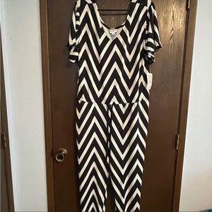 NWT Lularoe Xoe Jumpsuit Size Large